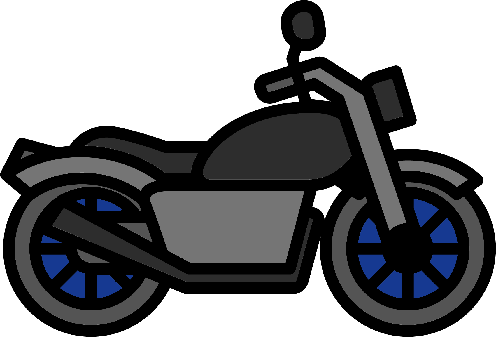 バイクのイラスト